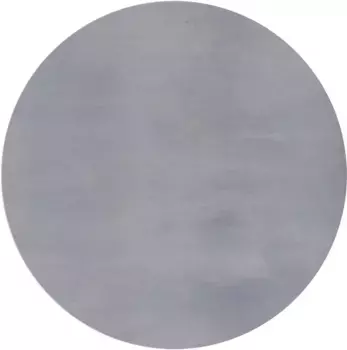 Ковер из мериноса "Focus 47", круглый, меховой ковер, мягкий и элегантный, гостиная, спальня Merinos 200 см, серый