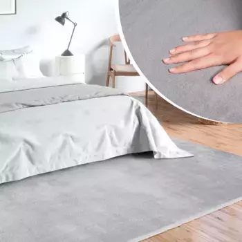 Ковер из мериноса "Loft 37, ковер из искусственного меха", прямоугольный, мягкий и приятный, на ощупь мех, противоскользящая нижняя сторона Merinos 240х340 см, серый