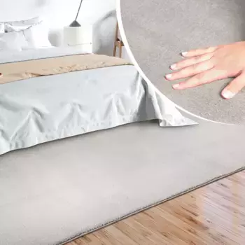 Ковер из мериноса "Loft 37, ковер из искусственного меха", прямоугольный, мягкий и приятный, на ощупь мех, противоскользящая нижняя сторона Merinos 60х110 см, цвет natur