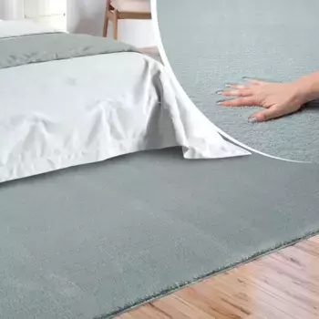 Ковер из мериноса "Loft 37, ковер из искусственного меха", прямоугольный, мягкий и приятный, на ощупь мех, противоскользящая нижняя сторона Merinos 140х200 см, синий