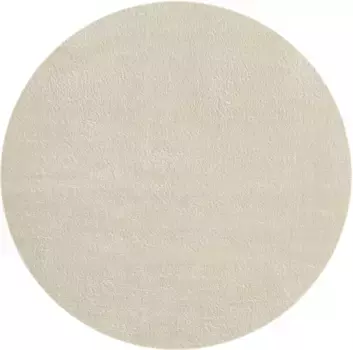 Ковер из мериноса "Loft 37", круглый ковер из искусственного меха, особенно мягкий и приятный на ощупь, на ощупь Merinos 120 см, бежевый