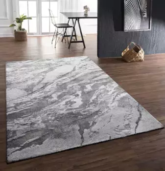 Ковер из мериноса "Marvelous 28066", прямоугольный, для гостиной Merinos 80х150 см, серый