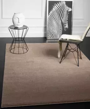 Ковер из мериноса "Montana", прямоугольный, короткий ворс, однотонный, особенно мягкий Merinos 200х290 см, серо-коричневый