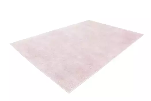 Ковер Kayoom "Bali 110", прямоугольный, пушистый и мягкий, однотонный, глубокий ворс, качественный материал 160х230 см, цвет Puderrosa