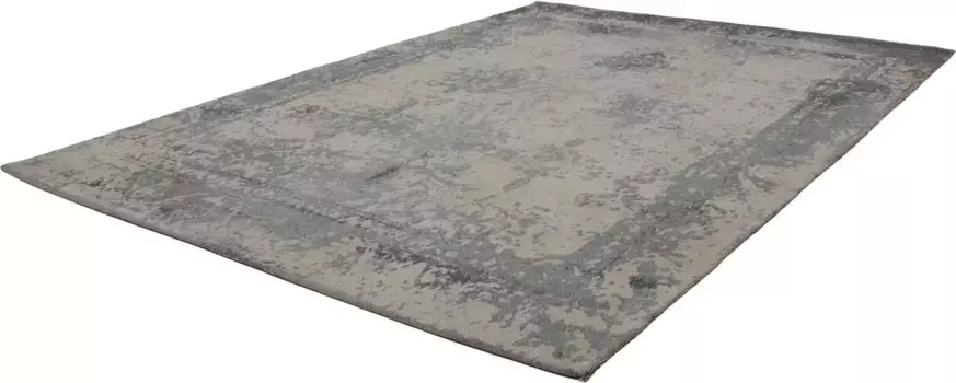 Ковер Kayoom "Nostalgia 285", прямоугольный, плоского плетения, винтажный дизайн, гостиная 80х150 см, серый