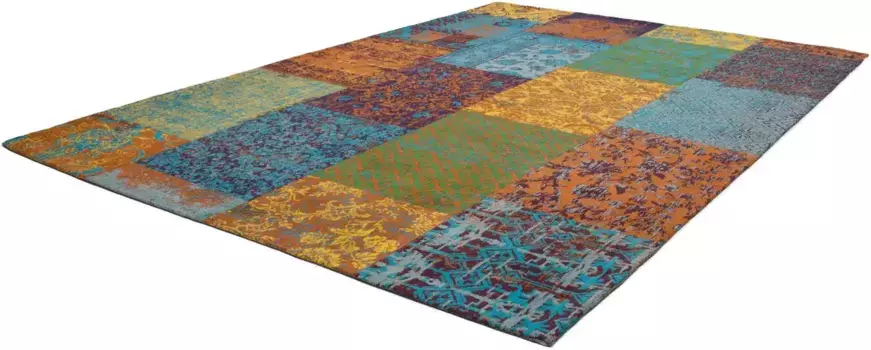 Ковер Kayoom "Симфония 160", прямоугольный, плоского плетения, чистый хлопок, гостиная 120х170 см, цвет multi