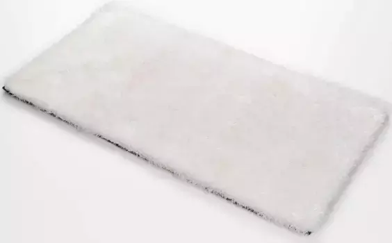 Ковер KiYou Shaggy с высоким ворсом "KiYou Shaggy", прямоугольный, особенно мягкий благодаря микрофибре, гостиная 160х230 см, белый