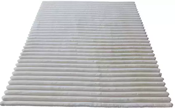 Ковер Leonique "Melanie", ковер из искусственного меха, особенно мягкий, с высоким эффектом, прямоугольный, имитация кроличьего меха, для гостиной, спальни, также в качестве дорожки 70х140 см, цвет ecru