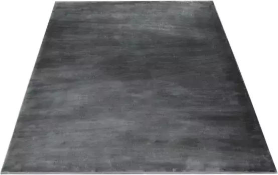 Ковер Leonique с высоким ворсом "Кашемир, имитация меха", прямоугольный, переливающийся, мягкие ковры, гостиная, спальня, детская комната 180х280 см, цвет anthrazit