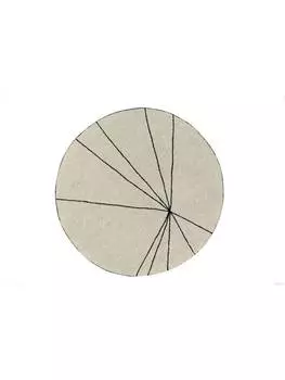 Ковер Lorena Canals, цвет beige/schwarz /160x160 cm