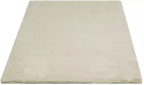 Ковер LUXOR из живого меха "Novara", прямоугольный, искусственный мех, ощущение кроличьего меха, особенно мягкий глубокий ворс LUXOR living 60х120 см, бежевый