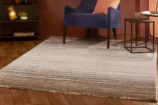 Ковер LUXOR "Malm 3", прямоугольный, современный дизайн LUXOR living 160х230 см, серый/коричневый