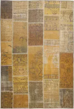 Ковер me gusta "Faye 525", прямоугольный, плоского плетения, набивной мотив, гостиная, столовая 190х290 см, цвет goldfarben