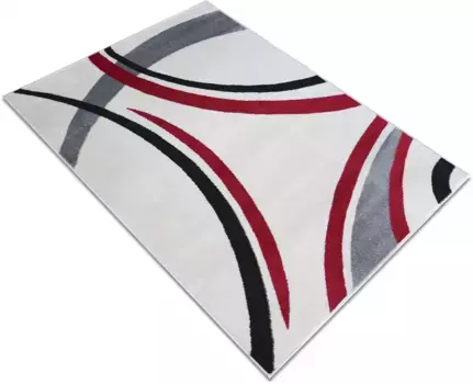 Ковер мой домашний "Delicia", прямоугольный, современный дизайн, гостиная My home 200х290 см, кремово-красный