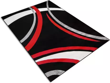 Ковер мой домашний "Delicia", прямоугольный, современный дизайн, гостиная My home 80х150 см, цвет anthrazit