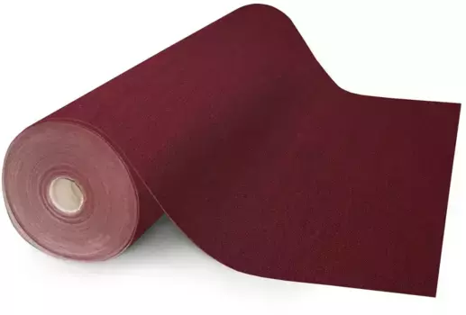 Ковер мой домашний "Мальта", прямоугольный, разные цвета и размеры, полипропилен, фетр My home 200х450 см, темно-красный