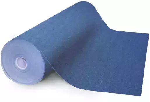 Ковер мой домашний "Мальта", прямоугольный, разные цвета и размеры, полипропилен, фетр My home 200х400 см, темно-синий