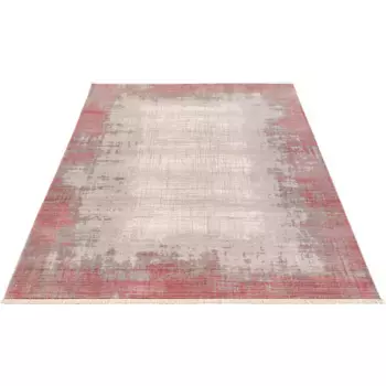 Ковер мой домашний «Стелла», прямоугольный, высота 6 мм, современный дизайн, размер 1 (60 см х 90 см) + 2 (70 см х 140 см), поставляется без бахромы., гостиная My Home, цвет bordeaux