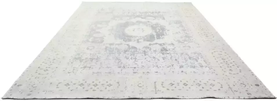 Ковер Morgenland "VINTAGE LAGOON", прямоугольный, ручная работа, шебби-шик, гостиная 120х180 см, цвет silberfarben