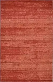 Ковер Myflair Furniture & Accessories "Good Times", прямоугольный, с коротким ворсом, тканый, в крапинку, идеально подходит для гостиной и спальни Myflair Mbel & Accessoires 66х91 см, цвет terrakotta/rot