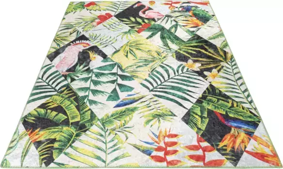 Ковер Obsession "Exotic 12m", прямоугольный, короткий ворс, современный узор в виде ромба 120х170 см, цвет bunt