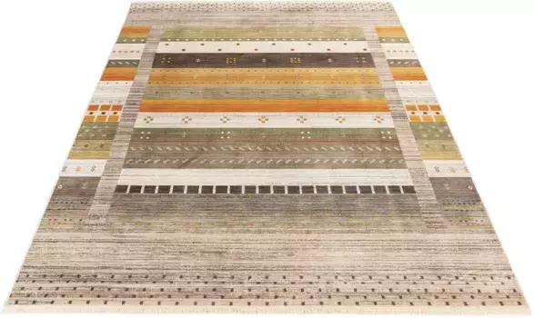 Ковер Obsession "My Laos 462", прямоугольный, короткий ворс, имитация Gabbeh, с бахромой 120х170 см, цвет multi