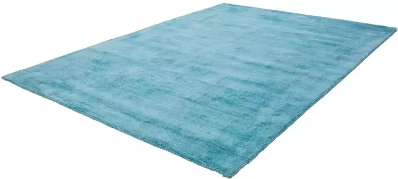 Ковер Obsession "My Maori 220", прямоугольный, однотонный, материал: 100% вискоза, ручное плетение, большой выбор цветов 120х170 см, бирюзовый