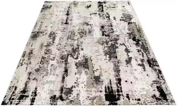 Ковер Obsession "My Phoenix 124", прямоугольный, короткий ворс, современный абстрактный дизайн, 3D-эффект 80х150 см, серый