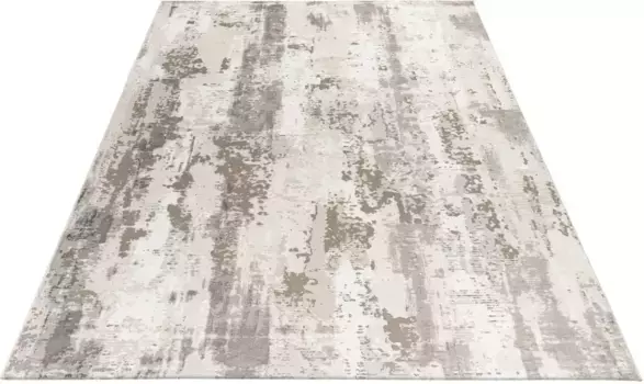 Ковер Obsession "My Phoenix 124", прямоугольный, короткий ворс, современный абстрактный дизайн, 3D-эффект 120х170 см, серо-коричневый