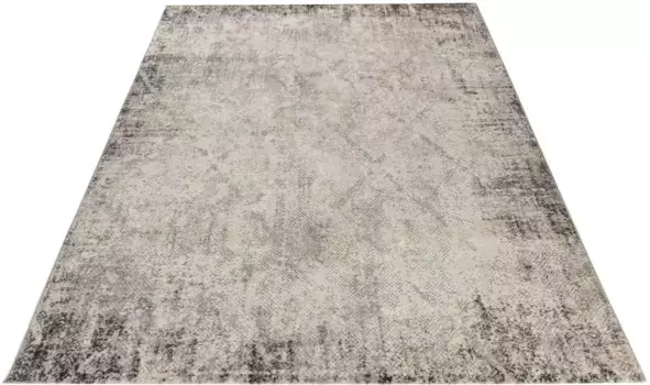 Ковер Obsession "My Salsa 694", прямоугольный, современный ромбовидный узор, винтажный дизайн, столовая, гостиная 80х150 см, серый