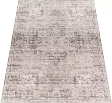 Ковер Paco Home "Cambridge 461", прямоугольный, короткий ворс, восточный узор, винтажный дизайн 200х280 см, бежевый