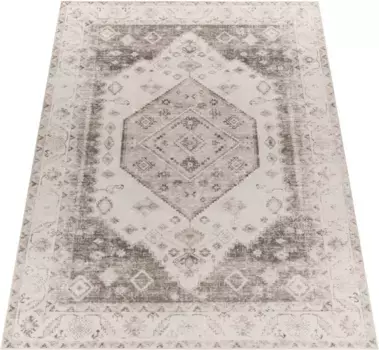 Ковер Paco Home "Cambridge 463", прямоугольный, короткий ворс, восточный узор, винтажный дизайн 200х280 см, бежевый