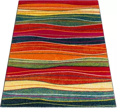 Ковер Paco Home "Canvas 773", прямоугольный, короткий ворс, современные полосы, идеально подходит для гостиной и спальни 200х290 см, цвет mehrfarbig