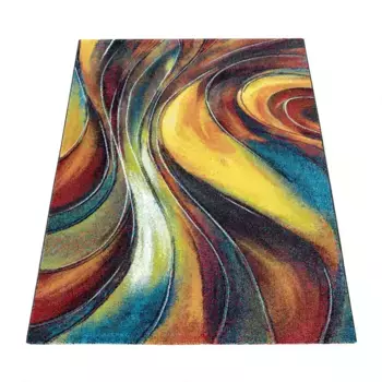 Ковер Paco Home "Canvas 902", прямоугольный, короткий ворс, современный дизайн, идеально подходит для гостиной и спальни 160х230 см, цвет mehrfarbig