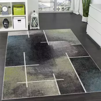 Ковер Paco Home "ECE 936", прямоугольный, короткий ворс, современный дизайн, геометрический рисунок 70х140 см, цвет mehrfarbig