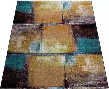 Ковер Paco Home "Gala 429", прямоугольный, короткий ворс, современный абстрактный дизайн 160х220 см, цвет mehrfarbig