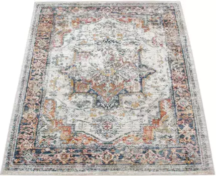 Ковер Paco Home "Herbete 731", прямоугольный, короткий ворс, восточный стиль, винтажный дизайн 60х100 см, бежевый
