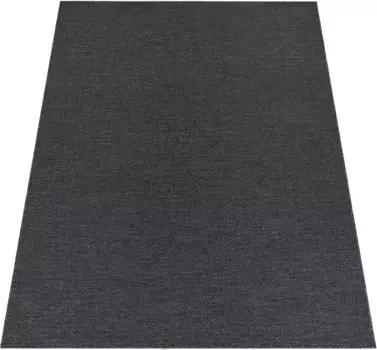 Ковер Paco Home "Luca 421", прямоугольный, плоского переплетения, крапчатый, геометрический, подходит для использования внутри и снаружи помещений 200х280 см, цвет Anthrazit