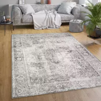 Ковер Paco Home "Lyon 333", прямоугольный, короткий ворс, восточный стиль, винтажный дизайн, можно стирать 140х200 см, бежевый