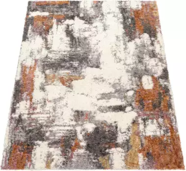 Ковер Paco Home с высоким ворсом "Vincenza 282", прямоугольный, бархатистый, мягкий и приятный, современный дизайн, вид подержанного 240х340 см, цвет mehrfarbig