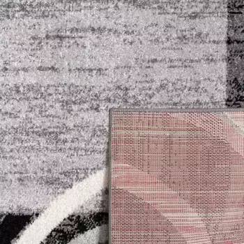 Ковер Paco Home "Sinai 059", прямоугольный, короткий ворс, современный дизайн, с каймой 160х220 см, красный