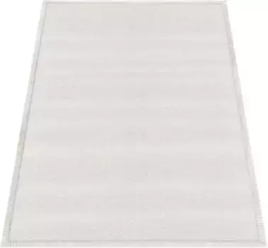 Ковер Paco Home "Tatami 475", прямоугольный, короткий ворс, однотонный, с пеной с эффектом памяти, можно стирать 120х160 см, светло-бежевый