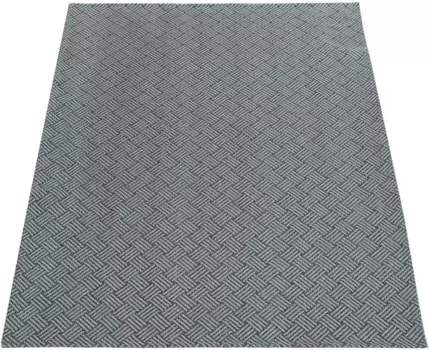 Ковер Paco Home "Varadero 461", прямоугольный, 3D дизайн, короткий ворс, гостиная 60х100 см, серый