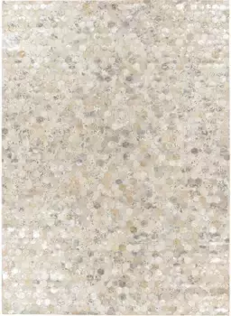 Ковер Padiro "Lavin 1025", прямоугольный, сшит вручную, уникальное изделие высокого качества 80х150 см, цвет Silber