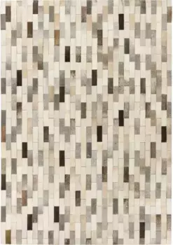 Ковер Padiro "Lavin 825", прямоугольный, сшитый вручную, уникальный экземпляр высокого качества 80х150 см, серый