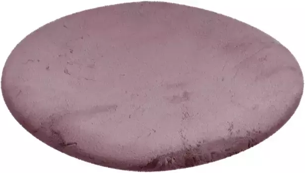 Ковер Padiro "Rabbit Light 525", круглый 120 см, розовый