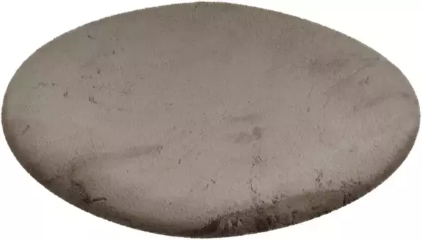 Ковер Padiro "Rabbit Light 525", круглый 160 см, серо-коричневый