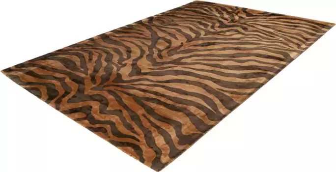 Ковер Падиро "Синай 125", прямоугольный, вискоза Padiro 120х170 см, коричневый/темно-коричневый