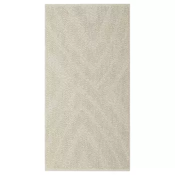 Ковер плоский, для дома и улицы, бежевый/пестрый, 80x150 см, FULLMAKT IKEA