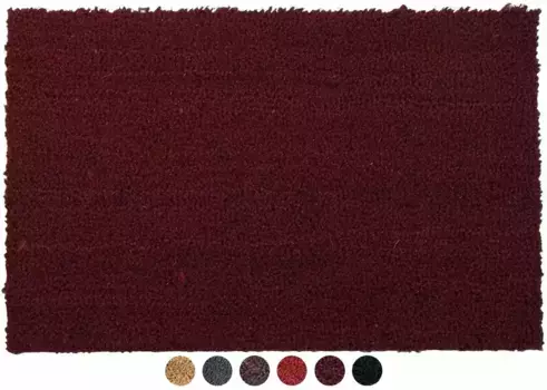 Ковер Primaflor-Ideen in Textil "КОКОС 17" кокосовый 80х100 см, цвет bordeau